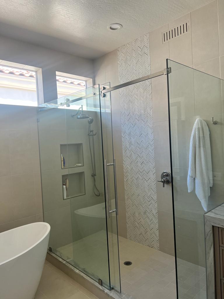 Mach Tile LLC completed bathroom tile work